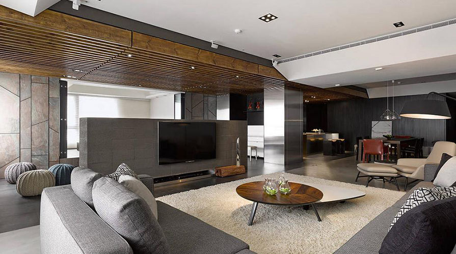 231方現(xiàn)代簡(jiǎn)約四居